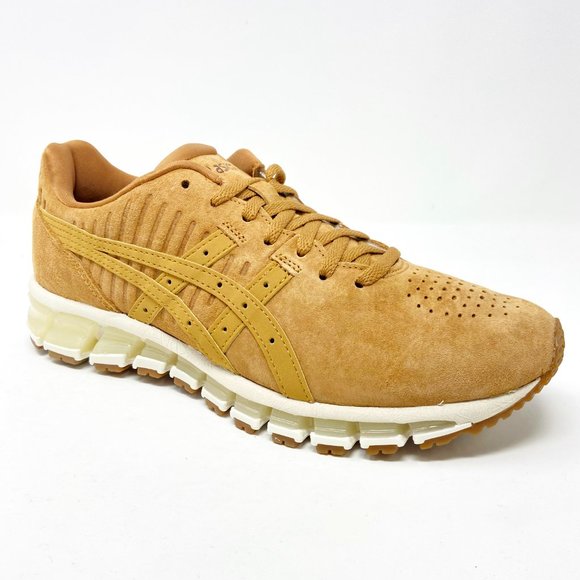 Asics Gel-Quantum 360 4 LE Carmel Brown Mens Suede Running Sneakers 1021A105 200 - Picture 2 of 5
